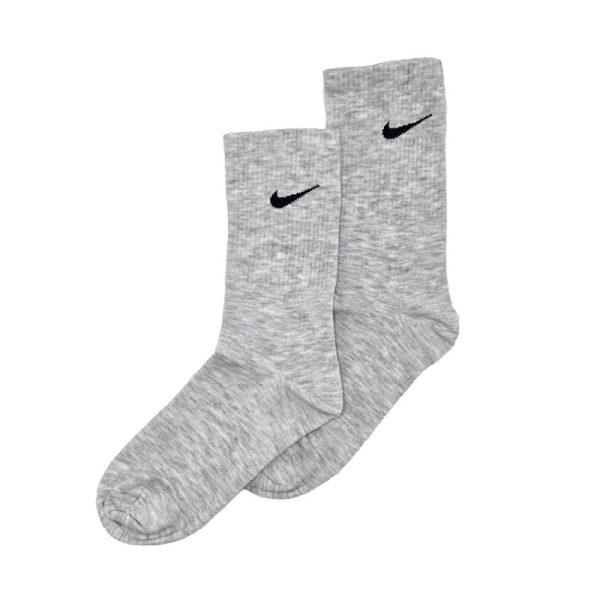 جوراب ساق دار مدل نایک NIKE رنگ طوسی کد 127