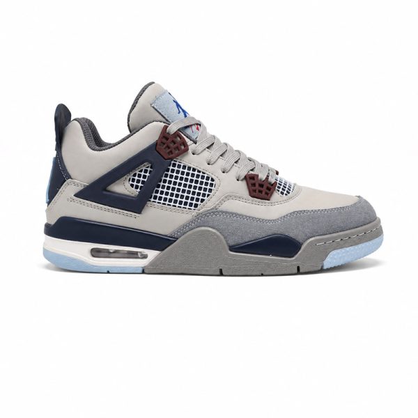 کفش و کتانی مردانه ساقدار مدل جردن NIKE AIR JORDAN 4 رنگ طوسی کد 2726