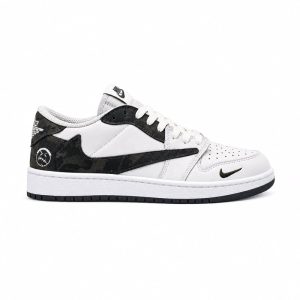 کفش و کتانی مردانه مدل نایک ترویس NIKE TRAVIS رنگ سفید طوسی کد 30359